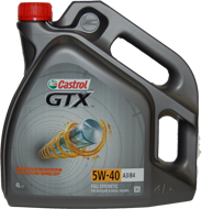 Castrol GTX 5w40 А3/В4 4л синтетика