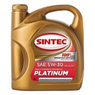 SINTEC Платинум 5/30 API SL/CF 4л синтетика